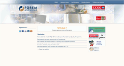 Desktop Screenshot of foremasturias.es