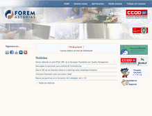 Tablet Screenshot of foremasturias.es